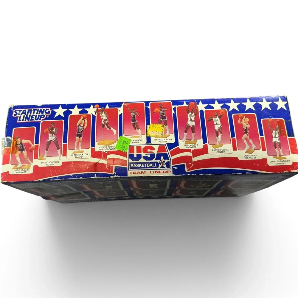 1992 Kenner Starting Lineup USA Basketball Dream Team Lineup 10 Figure Set